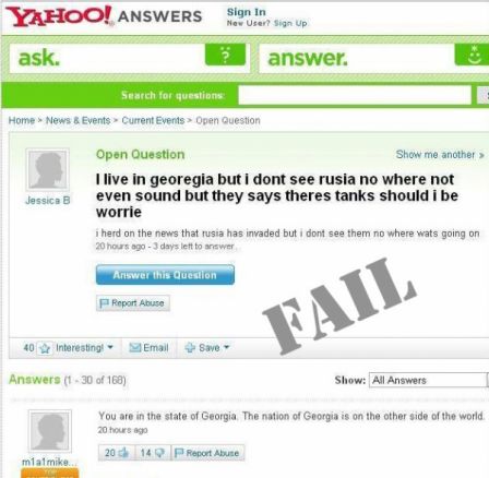 georgia attacked